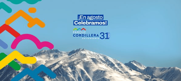 Actividades aniversario 31 de Parque Cordillera