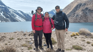 Nicolas Diaz, Alma Moreno y Jose Pedro Guilisasti de Asociación Parque Cordillera
